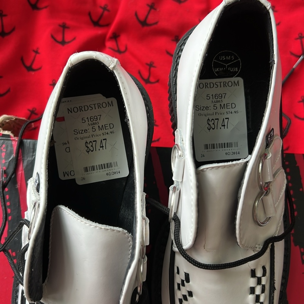 TUK platform creepers NIB NWT VINTAGE - Picture 8 of 16